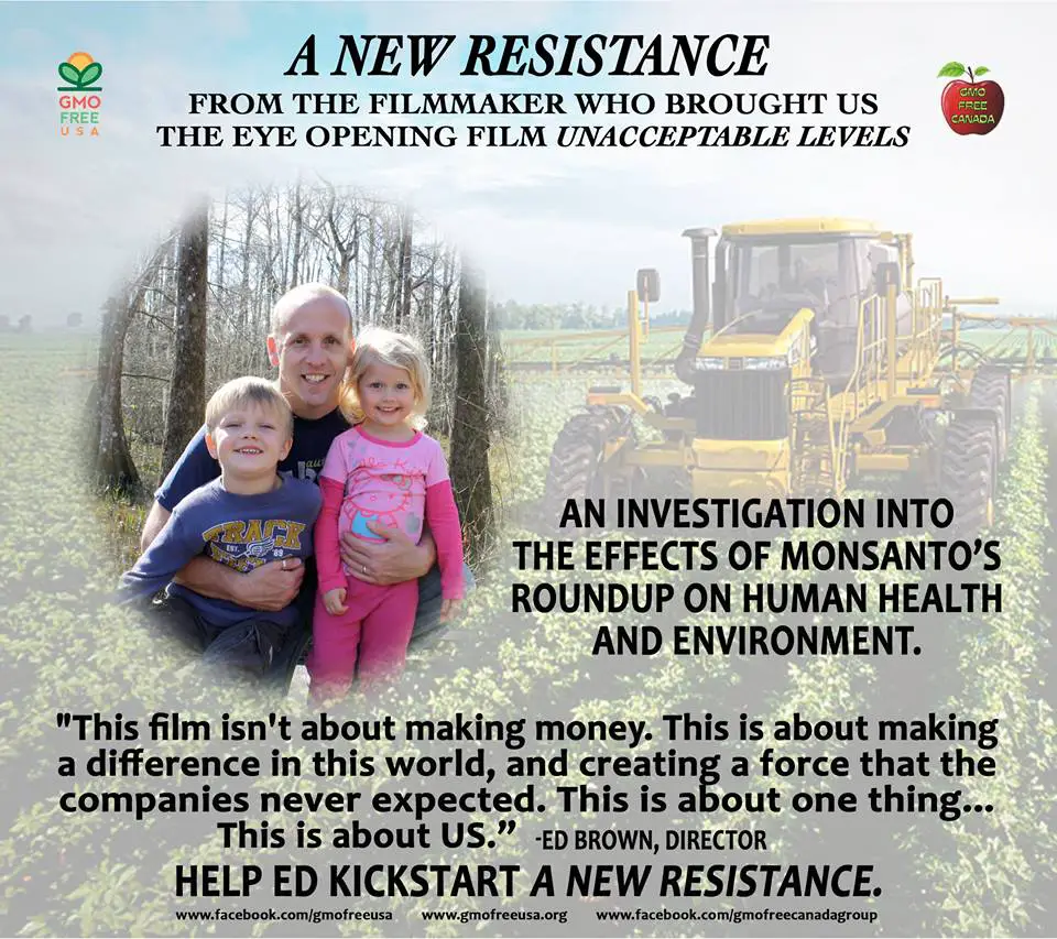 The upcoming film by Director Ed Brown, photo by GMO Free USA. 
