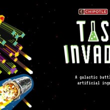 Blast Fake Ingredients With a Giant Burrito in Chipotle’s New Space Invaders Style Video Game