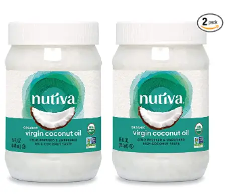 nutiva coconut oil two pack sale