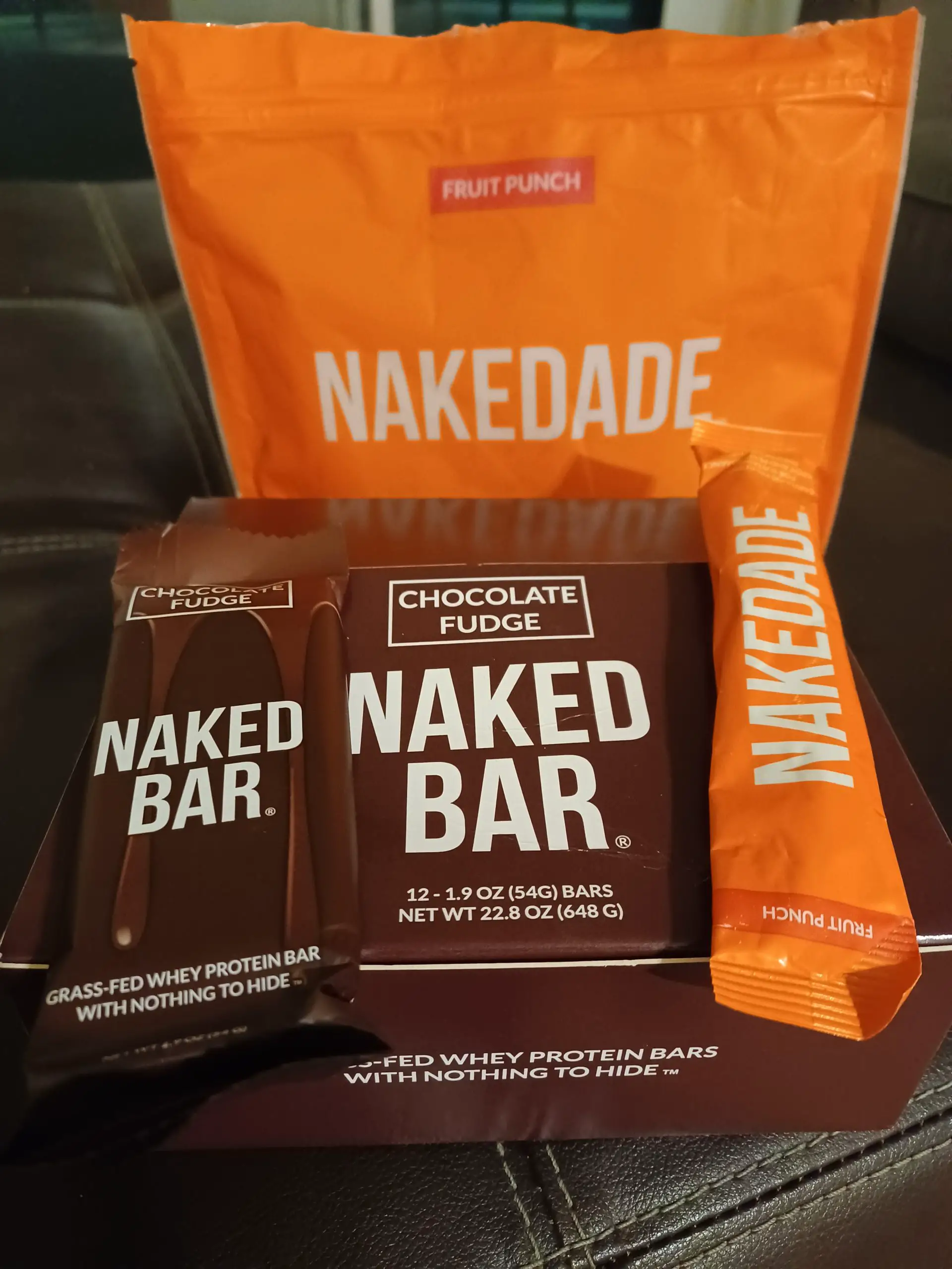 Naked Bars Chocolate Fudge 