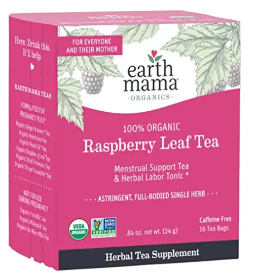 earth mama organic pregnancy tea raspberry leaf