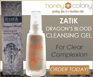 dragon's blood cleansing gel organic for clear complexion 