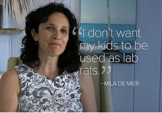 Mila de Mier spoke out against GMO mosquitoes and did her best to fight them by nearly delivering a petition to the Environmental Protection Agency. 