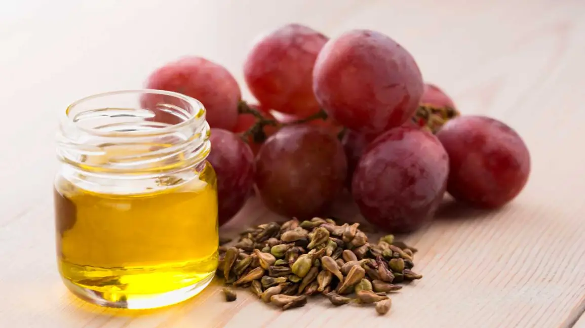 Grape seed oil benefits include cooking oil prowess and support for heart health. 