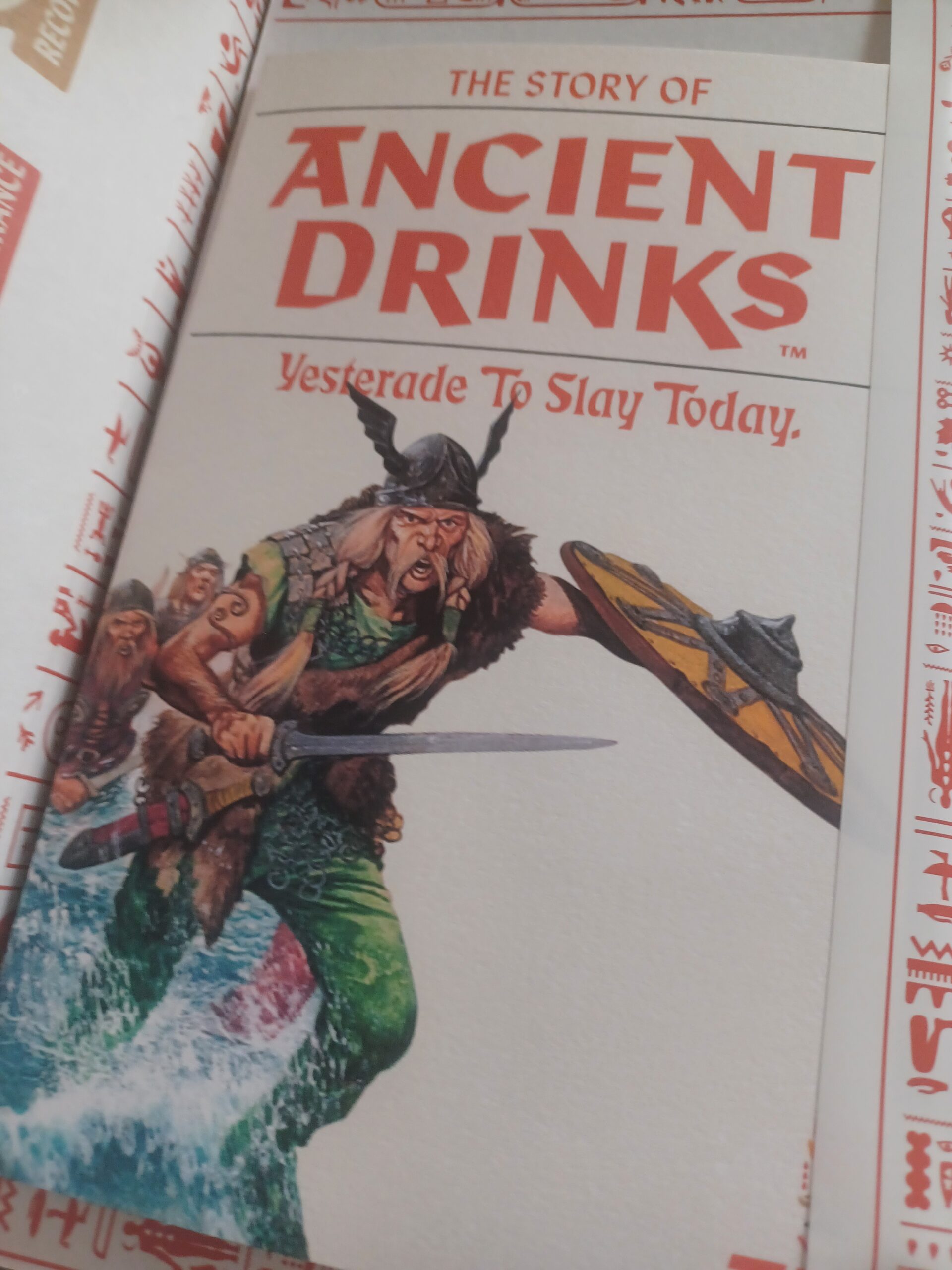 Ancient Drinks manual. 