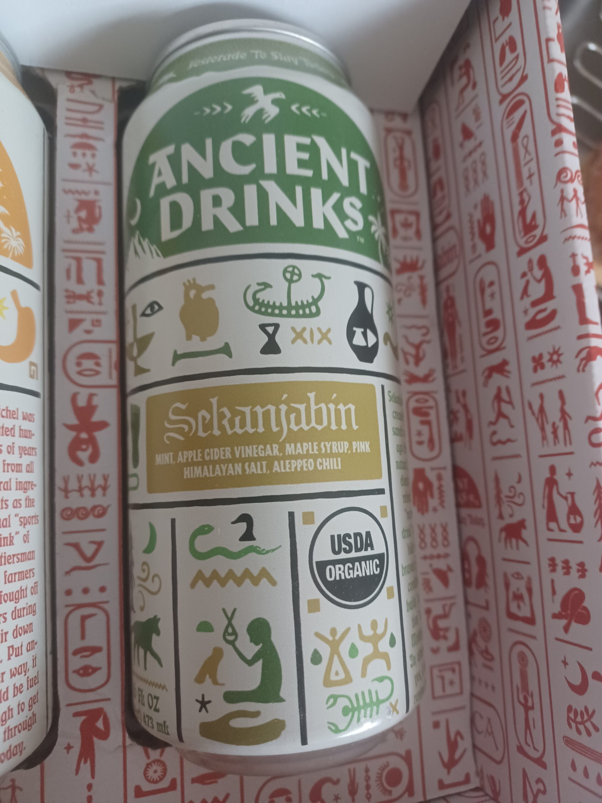 Ancient Drinks Sckanjabin drink review. 