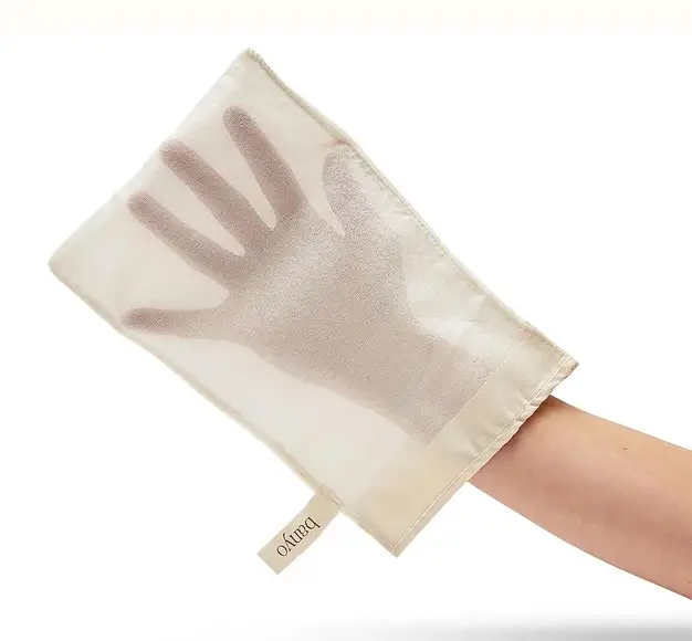 Banyo glove and exfoliator. 