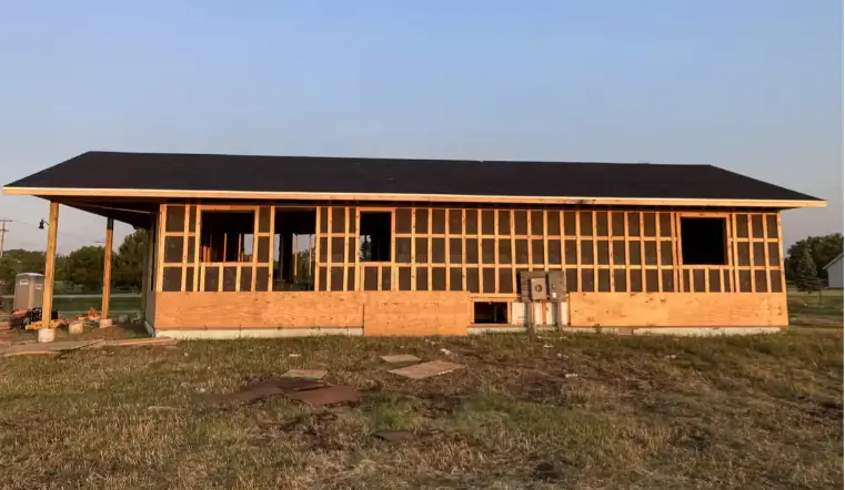 Hempcrete homes built by Sioux Indian tribe in Minnesota. 