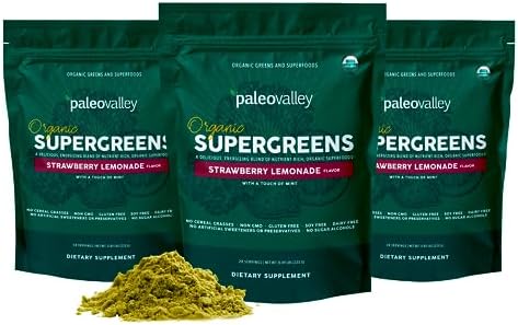 Organic Supergreens from Paleo Valley. 