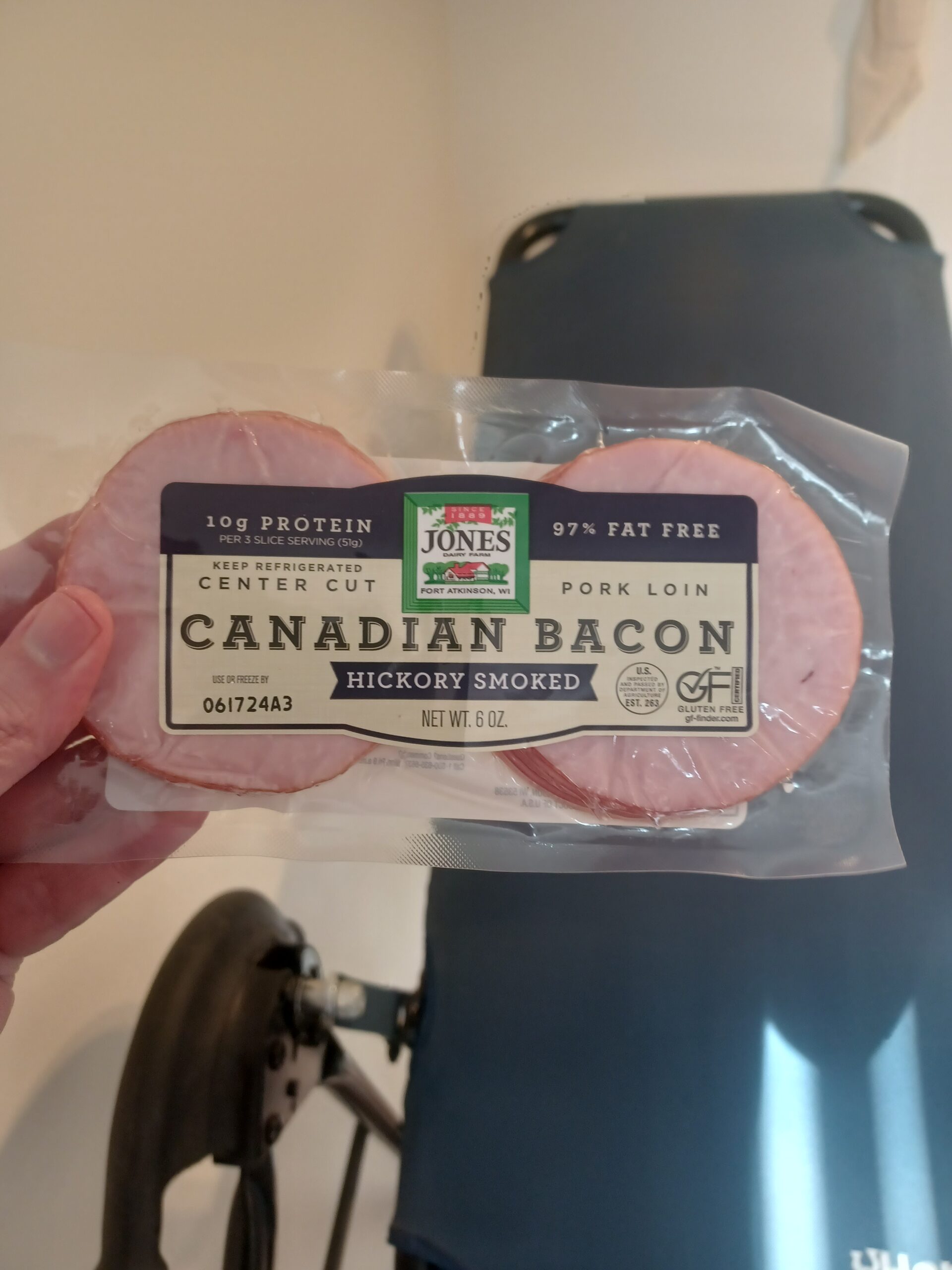 Canadian Bacon from Jones Dairy Farm. 