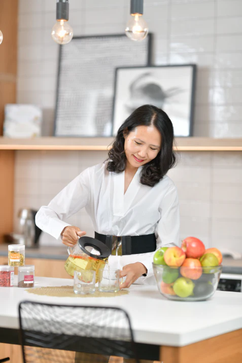 Khulan is a certified Ayurvedic nutritionist. 