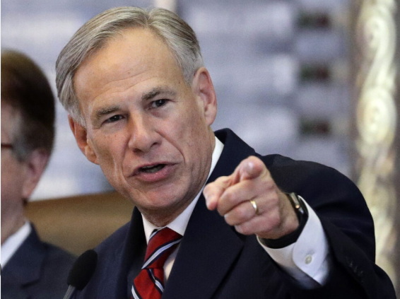 Gov. Greg Abbott of Texas. 