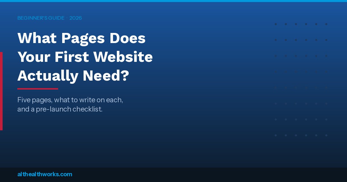 What Pages Does a Website Need?