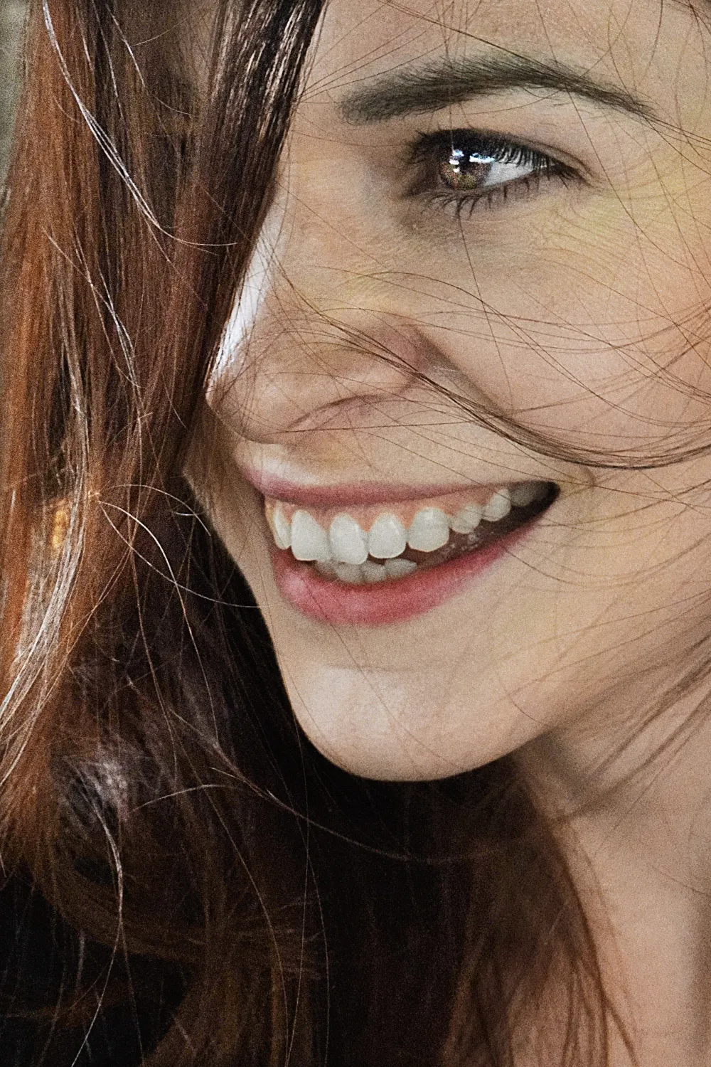 Patient smiling