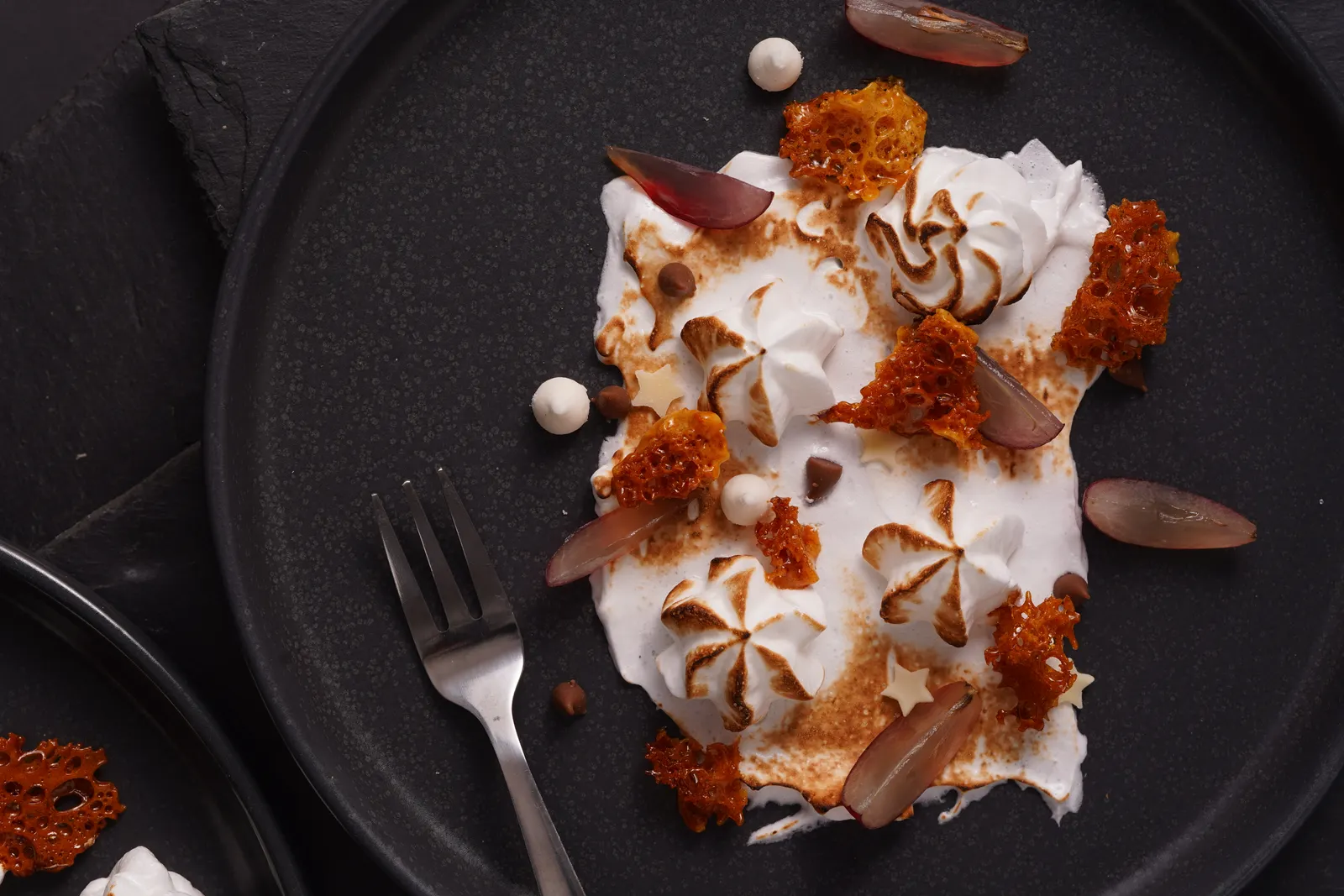 Plated dessert