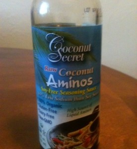 Coconut Secret's Coconut Aminos Product is a great soy sauce alternative and much healthier than most. 