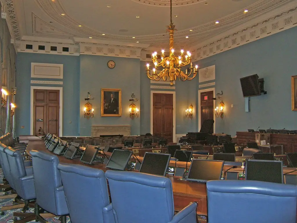 The House Agriculture Committee room. 