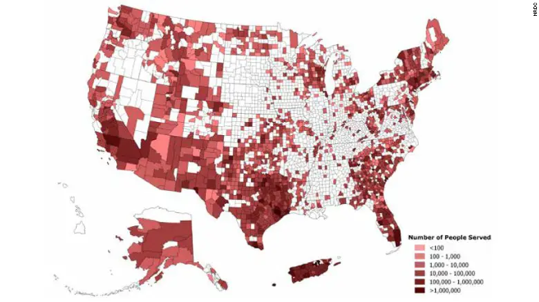 lead water map