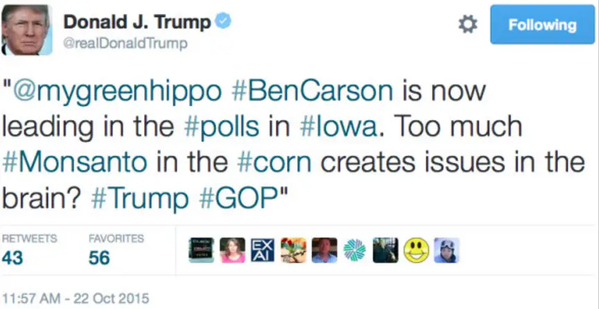 trump iowa gmos