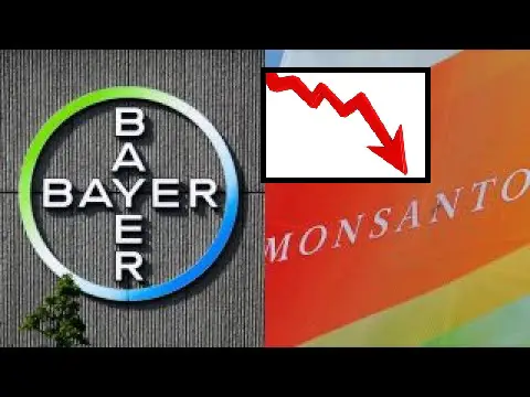 monsanto bayer stock plummets lawsuit