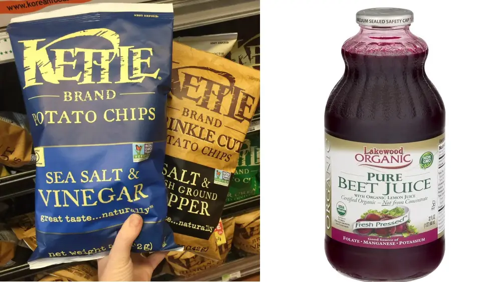 kettle chips and health food stores candida