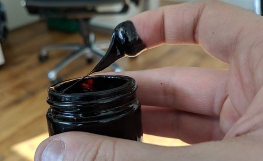 shilajit paste resin cavities