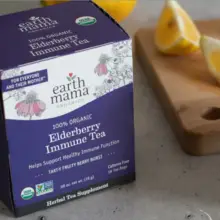 Product Review: An Immune System Boosting Elderberry Tea From Earth Mama Organics