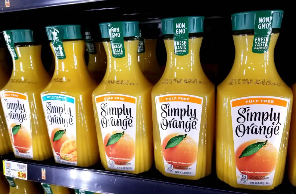 Famous Orange Juice Brand Simply Orange Hit With Class Action Lawsuit