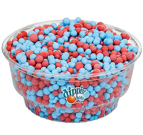 Dippin Dots is listed as having several ingredients of concern in its recipe. 