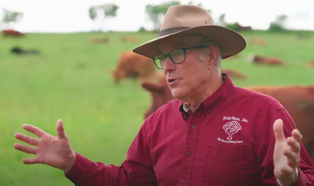 Joel Salatin is the person who runs Polyface Farms. 