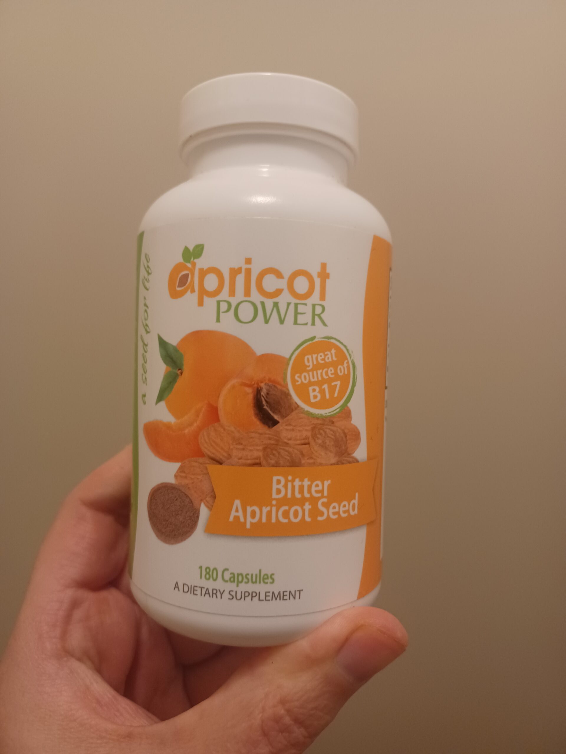 Apricot Power capsules. 