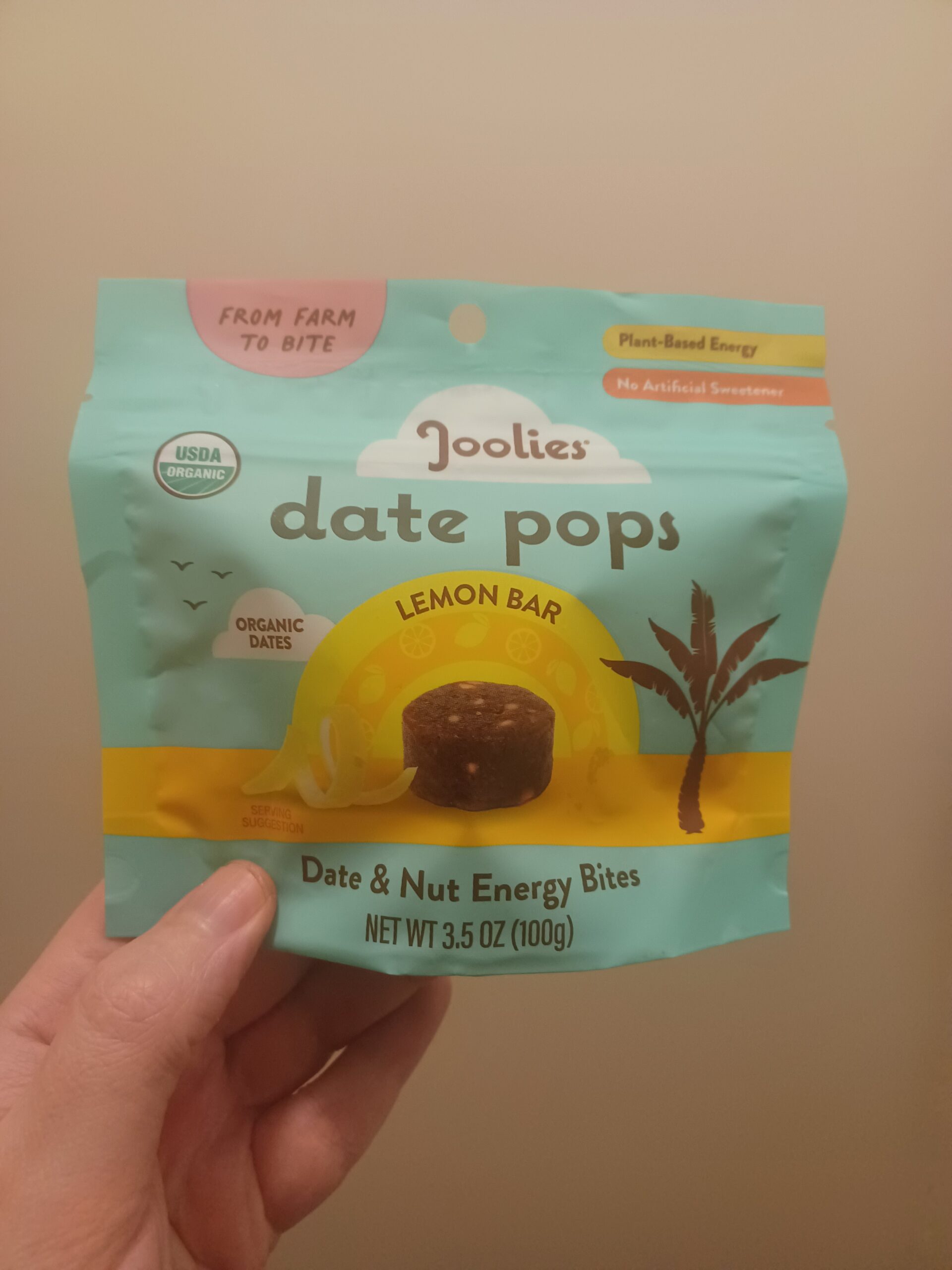 Date Pops from Joolie's Organic Dates. 
