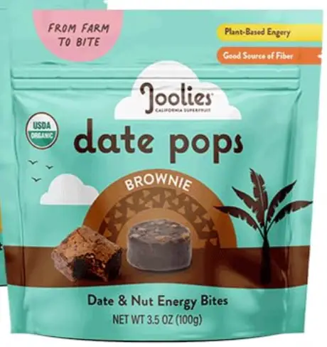 Brownie Date Pops from Joolie's. 