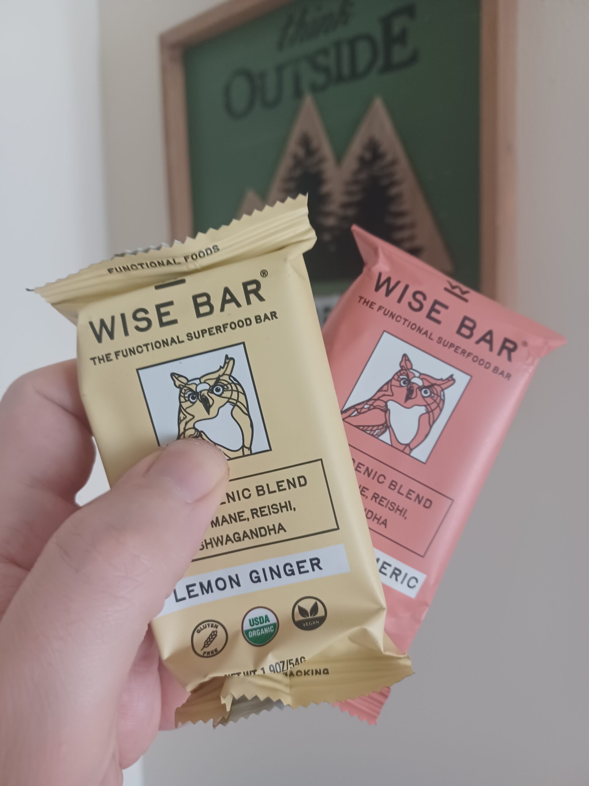 Wise Bar products. 